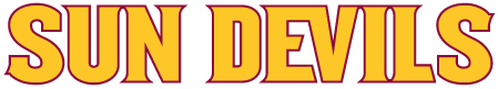 Arizona State Sun Devils 2011-Pres Wordmark Logo 09 vinyl decal